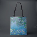Bolso De Tela Claude Monet - Water Lilies 1906<br><div class="desc">Lilies de agua (Nympheas) - Claude Monet,  Petróleo en lienzo,  1906</div>