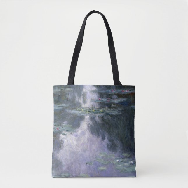 Bolso De Tela Claude Monet Water Lilies 1907 Nymphéas GalleryHD (Anverso)