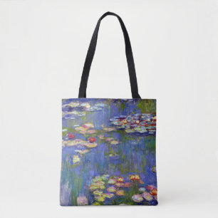 Bolso De Tela Claude Monet Water Lilies, 1916