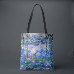 Bolso De Tela Claude Monet - Water Lilies, 1919,<br><div class="desc">Famosa pintura de Water Lilies,  1919,  por Claude Monet</div>