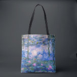 Bolso De Tela Claude Monet Water Lilies Vintage Floral HD Art<br><div class="desc">Claude Monet Water Lilies Vintage Floral HD Art Tote Bag.
Water Lilies pintura de Claude Monet. Pintado entre 1916 y 1919.</div>