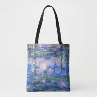 Claude Monet Water Lilies Vintage Floral HD Art