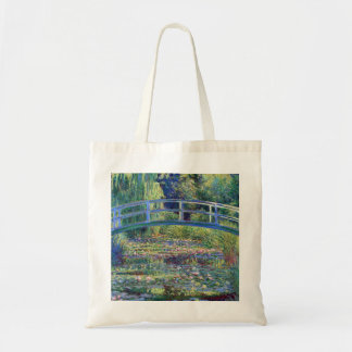 Bolso De Tela Claude Monet Water Lily Pond