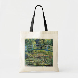 Bolso De Tela Claude Monet - Water Lily Pond y Puente Japanés