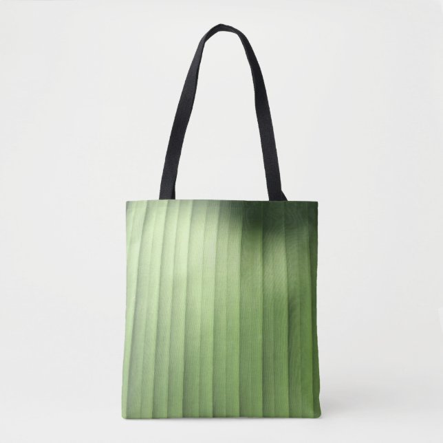 Bolso De Tela Clauseup de hoja de plátano (Anverso)