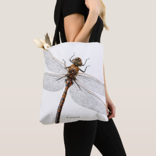 Bolso De Tela Clausura de una libélula Darner de Canadá