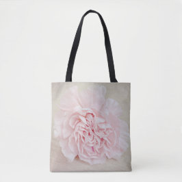 Bolso De Tela Clavel rosado bonito todo encima - imprima la
