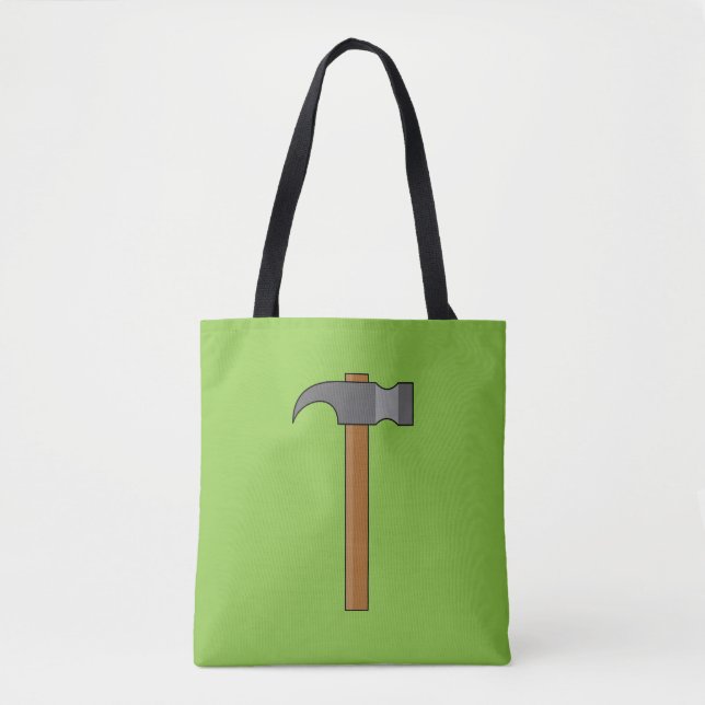Bolso De Tela Claw Hammer Personalizado (Anverso)