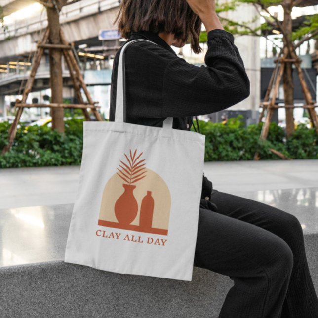 Bolso De Tela Clay Vases (Subido por el creador)