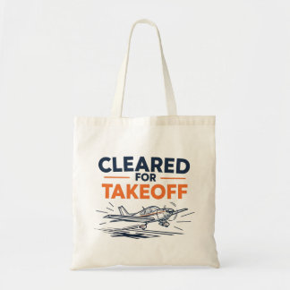 Bolso De Tela Cleared For Takeoff Pilot