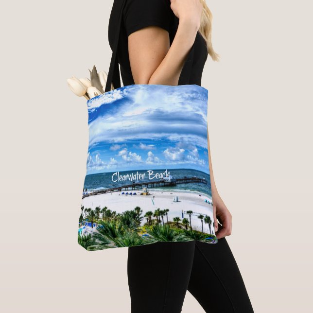 Bolso De Tela Clearwater Beach, Florida, (Detalle)
