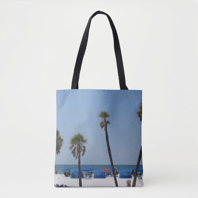 Bolso De Tela Clearwater Beach, Florida Tote Bag (Anverso)