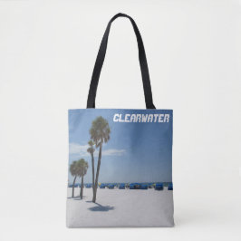 Bolso De Tela Clearwater Beach, Florida Tote Bag