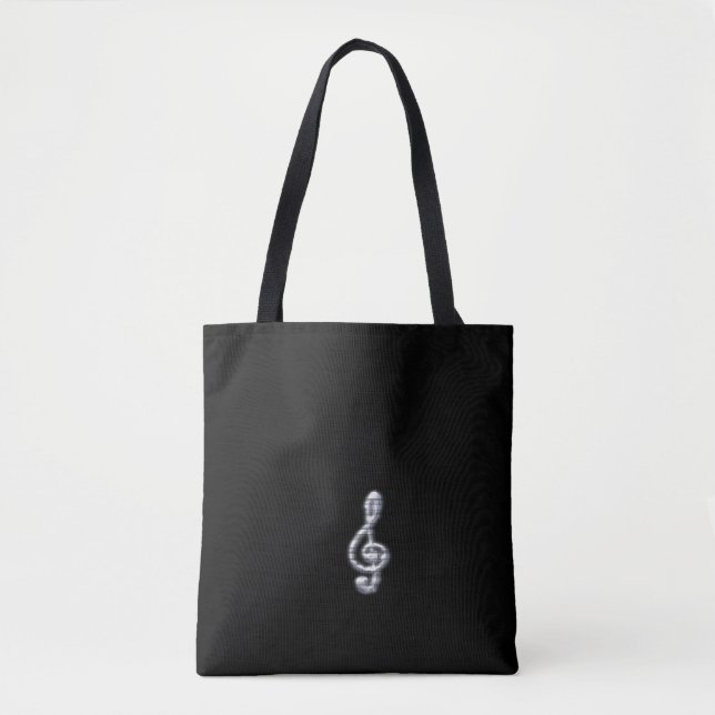 Bolso De Tela Clef de música (Anverso)
