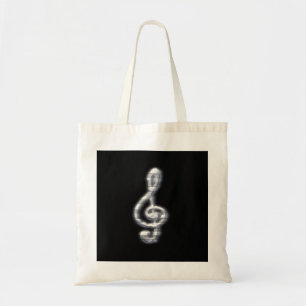 Bolso De Tela Clef de música
