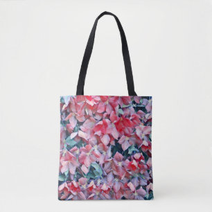 Bolso De Tela Clematis Flowers