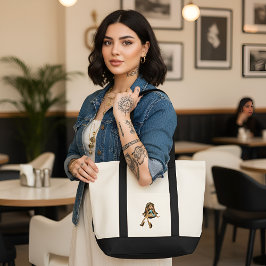 Bolso De Tela Cleo Tote Bag