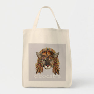 Bolso De Tela CleoCATra la reina del Nilo