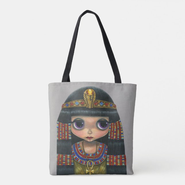 Bolso De Tela Cleopatra reina Chica Doll (Reverso)