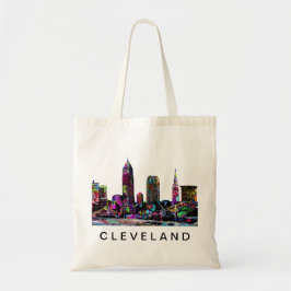 Bolso De Tela Cleveland, Ohio en graffiti