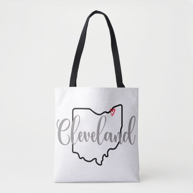 Bolso De Tela Cleveland Ohio Mug (Anverso)