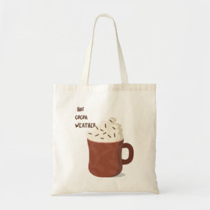 Bolso De Tela Clima de cacao caliente