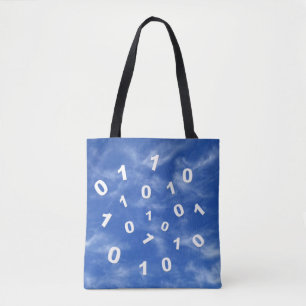Bolso De Tela Cloud Computing Data