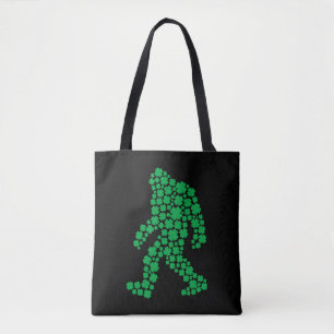 Bolso De Tela Clover Bigfoot St Patrick's Day Boys Shamrock