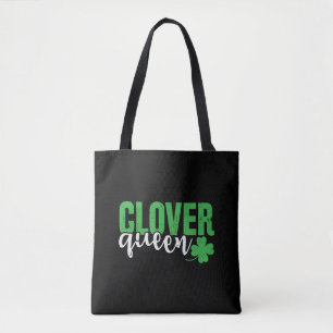 Bolso De Tela Clover Queen St Patricks Day