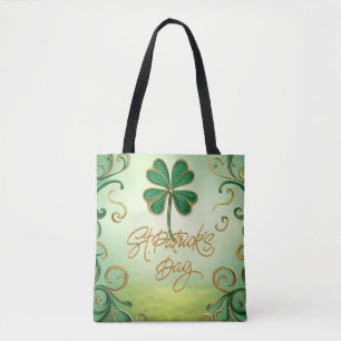 Bolso De Tela Clover Saint Patrick's Day