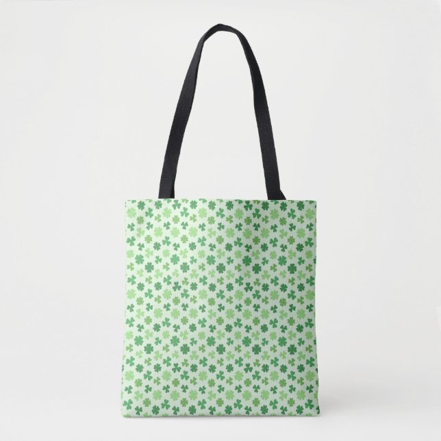 Bolso De Tela Clovers (Anverso)