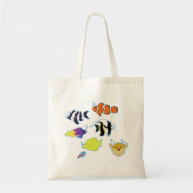 Bolso De Tela Clownfish y amigos (Frente)