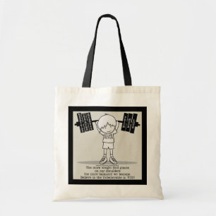 Bolso De Tela Club BITUB- Más Equilibrado (Con Borde)