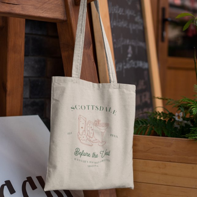 Bolso De Tela Club Campestre Desert Cowgirl | Bachelorette (Subido por el creador)