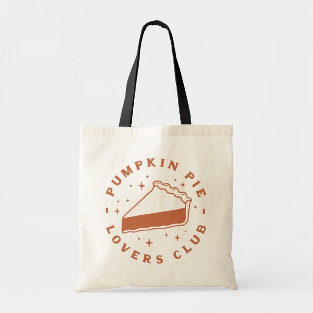 Bolso De Tela Club de amantes de la calabaza (Frente)