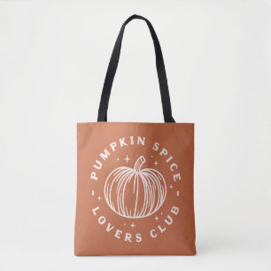 Bolso De Tela Club de amantes de las especias de calabaza