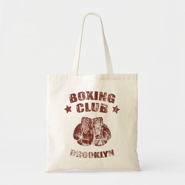 Bolso De Tela Club de boxeo 317 de Brooklyn (Frente)
