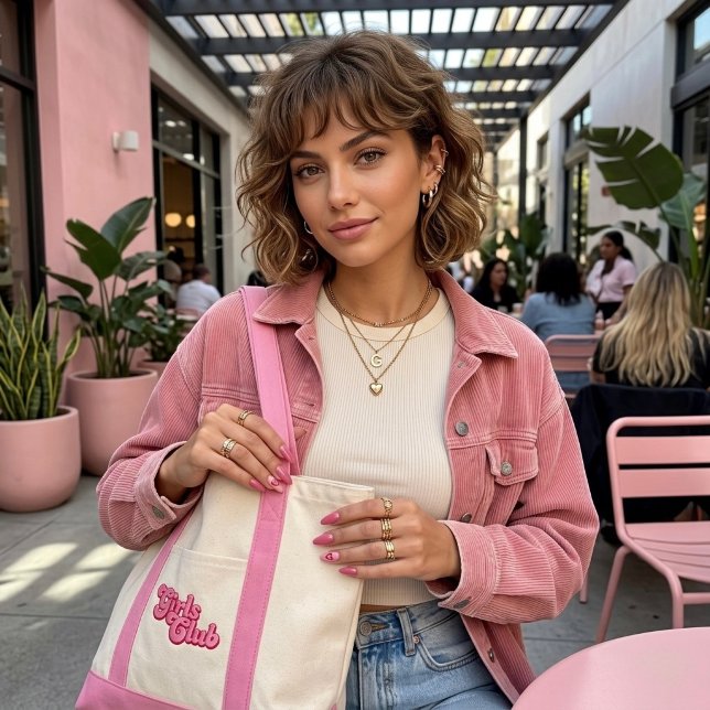 Bolso De Tela Club de Chicas (Subido por el creador)
