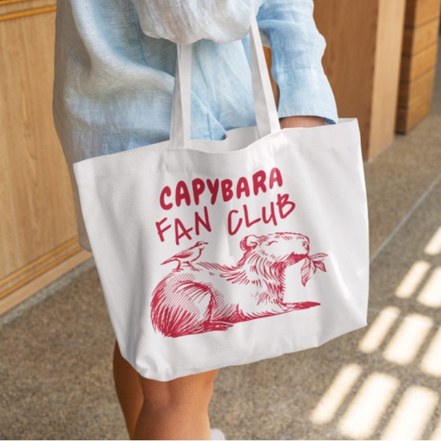Bolso De Tela Club de fans de Capybara (Subido por el creador)