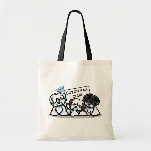 Bolso De Tela Club de fans del Coton (Frente)