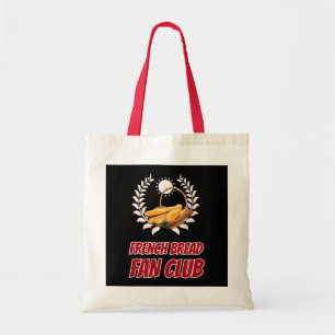 Bolso De Tela Club de Fans del Pan Francés Humor Divertido para