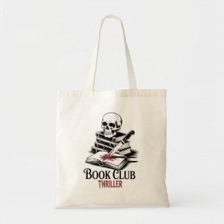 Bolso De Tela Club de Lectura de Thriller