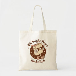 Bolso De Tela club de lectura páginas de medianoche