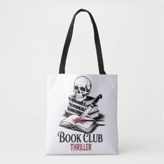Bolso De Tela Club de Lectura Thriller