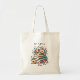 Bolso De Tela Club de libros personalizado conjunto de libros co