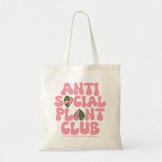 Bolso De Tela Club de plantas antisociales - Plantas de casas de