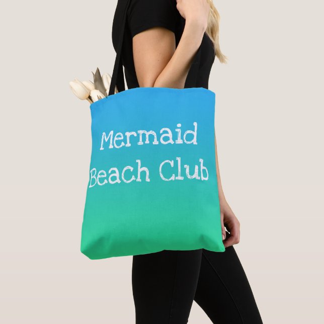 Bolso De Tela Club de Playa Mermaid (Detalle)