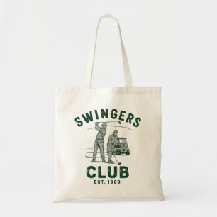 Bolso De Tela Club de Swingers Divertido Sarcástico Golfista de