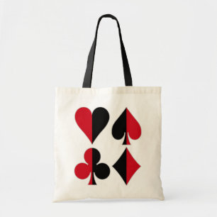 Bolso De Tela Club del diamante de la espada del corazón