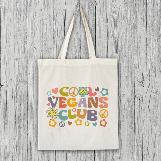 Bolso De Tela Club Retro Vegan Flowers de moda (Subido por el creador)